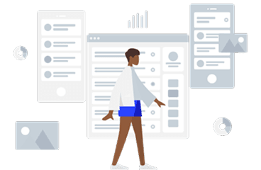 Ilustracija raziskovalke